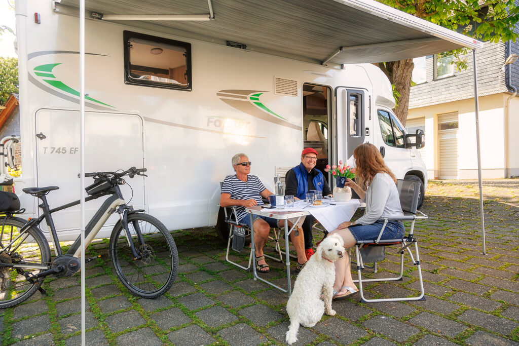 Wohnmobilverleih, Ferien mit Hund